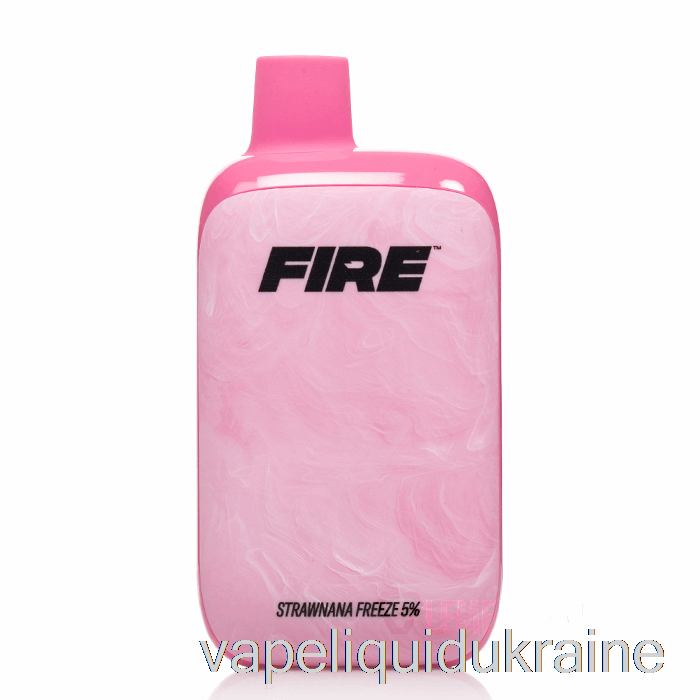 Vape Ukraine FIRE Boost 12000 Disposable Strawnana Freeze